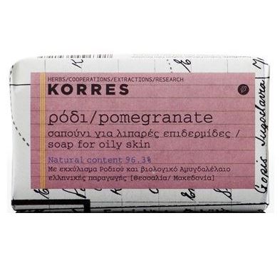 Korres Herbal Soaps Pomegranate Soap Мыло для жирной кожи лица "Гранат"