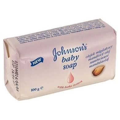 Johnson & Johnson Купаем малыша Мыло миндальное Детское Мыло с миндальным маслом