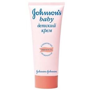 Johnson & Johnson Ухаживаем за кожей малыша Детский Крем Мягкость Детский Крем Клинически Проверенная Мягкость