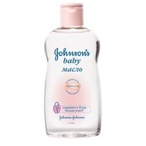 Johnson & Johnson Масло для массажа Масло детское Масло сохраняет в 10 раз больше влаги