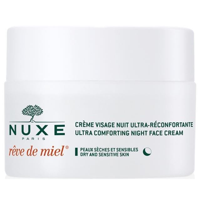 Nuxe Reve de Miel Ночной крем для лица Рэв де Мьель® Ночной крем для лица восстанавливающий комфорт для сухой и чувствительной кожи