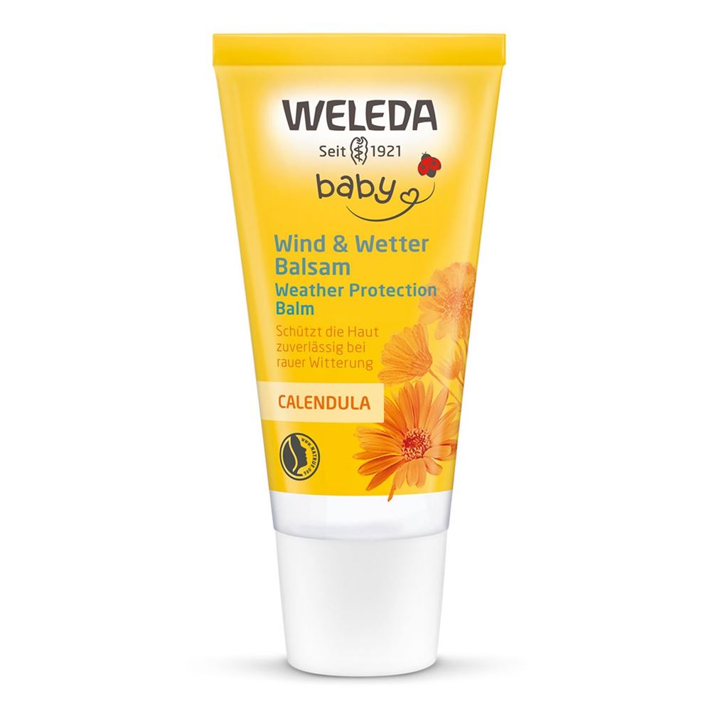 Weleda Для Малышей Бальзам защитный от ветра и холода Защитный бальзам от ветра и холода с календулой