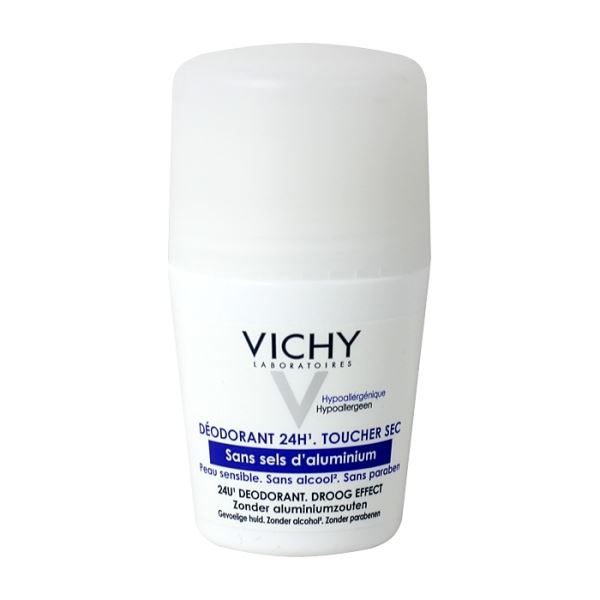 VICHY Deodorants Дезодорант-шарик 24 ч. для чувствительной кожи Дезодорант-шарик 24 часа без солей алюминия для чувствительной кожи