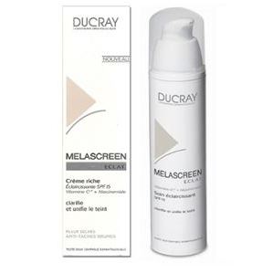 Ducray Melascreen Меласкрин Крем Риш SPF 15 Обогащенный крем для ежедневного ухода за кожей с повышенной пигментацией