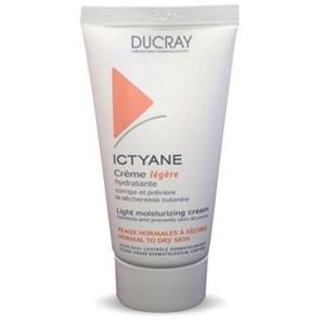 Ducray Ictyane Иктиан Крем для лица Легкий увлажняющий крем для нормальной и сухой кожи лица
