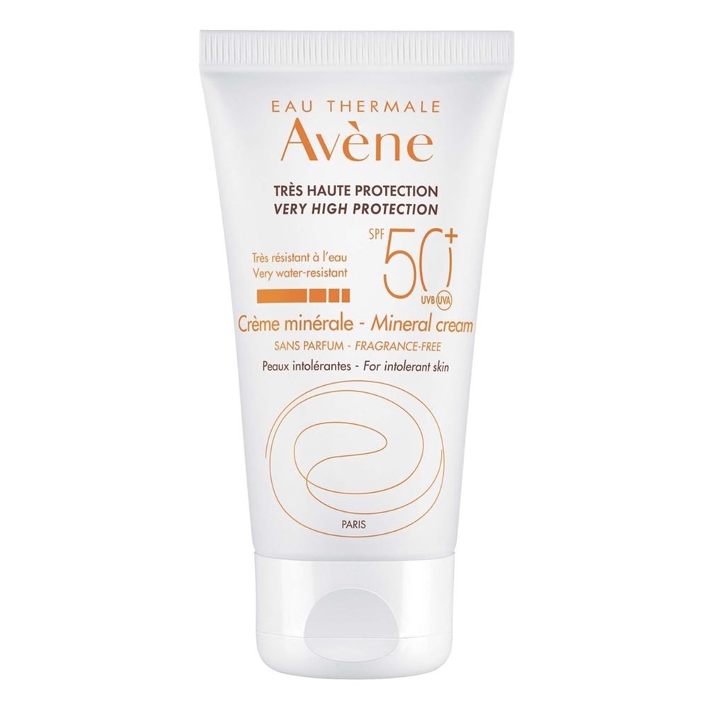 Avene Sun Care Крем SPF 50 минеральный Солнцезащитный крем SPF 50  с минеральным экраном