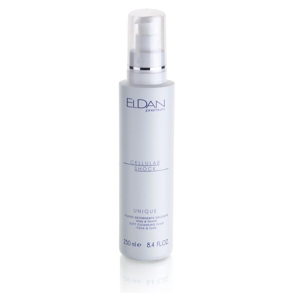 Eldan Очищение UNIQUE Soft Cleansing Fluid Fase & Eyes ELD-39  Универсальная очищающая жидкость  для лица и области вокруг глаз