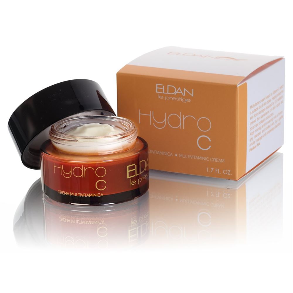 Eldan Депигментирующий уход Hydro C Multivitamin Cream ELD-16  Мультивитаминный крем "Гидро С" для всех типов кожи