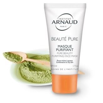 Arnaud Beaute Pure Masque Purifiant Чистая Красота Очищающая маска для жирной зрелой  кожи