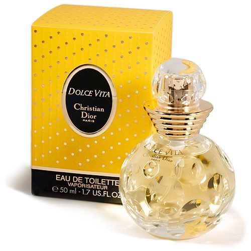 Christian Dior Fragrance Dolce Vita Желтый - цвет света и радости 1994