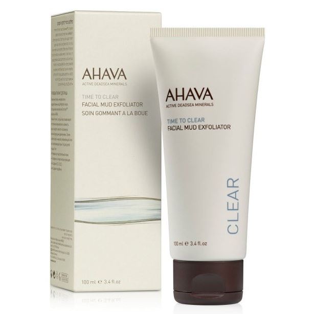 Ahava Time To Clear Скраб грязевой Time To Clear  Грязевой скраб для лица, Средство отшелушивающее на основе грязи Мертвого моря