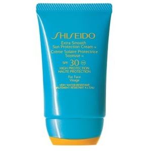 Shiseido Suncare Extra Smooth Sun Protection Cream SPF30  For Face Супермягкий солнцезащитный крем SPF30 для лица