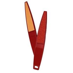 Jessica Pedicure Accessories Red Foot File Пилка-Терка для педикюра двусторонняя