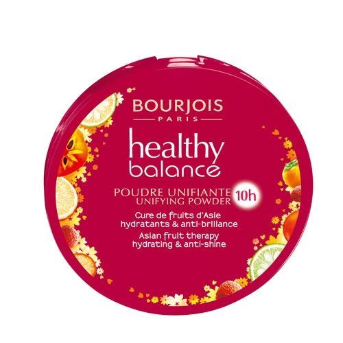Bourjois Make Up Healthy Balance Poudre Компактная выравнивающая пудра с матирующим эффектом
