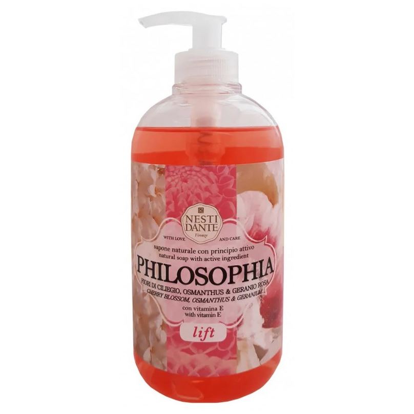 Nesti Dante Liquid Soap Philosophia Lift Растительное мыло-гель для рук "Философия Лифтинг"