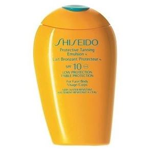 Shiseido Suncare Tanning Emulsion SPF10 For Face & Body Эмульсия для загара SPF10  для лица и тела