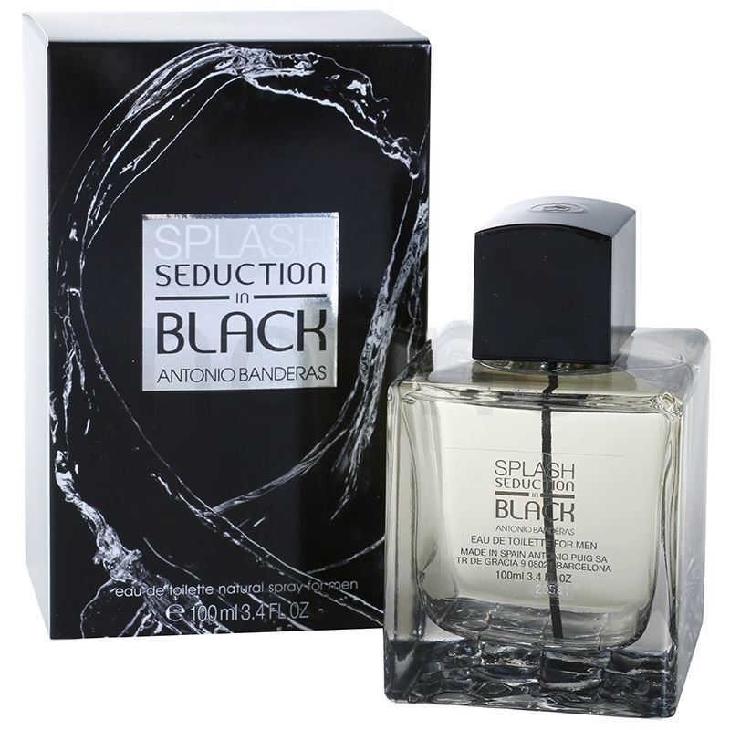 Antonio Banderas Fragrance Splash Black Seduction for Men Обольщение летней ночи!