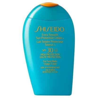 Shiseido Suncare Extra Smooth Sun Protection Lotion SPF30 For Face & Body Супермягкий солнцезащитный лосьон  SPF30  для лица и тела