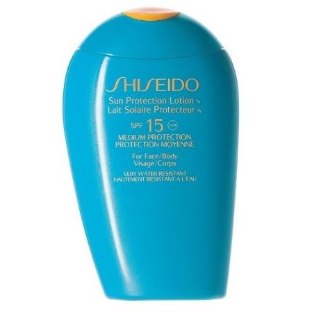 Shiseido Suncare Sun Protection Lotion SPF15 For Face & Body Солнцезащитный лосьон SPF15  для лица и тела