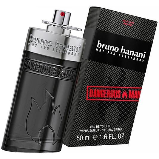 Bruno Banani Fragrance Dangerous Man Очаровательный, сексуальный и активный аромат для влюбленного мужчины