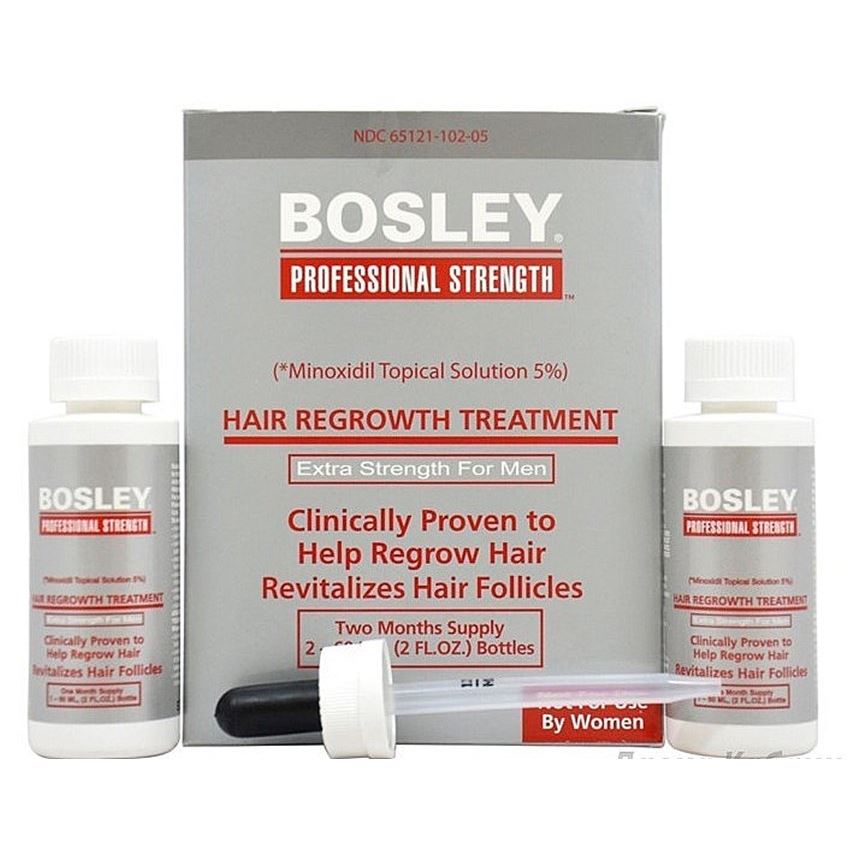 Bosley Интенсивная Терапия Hair Regrowth Treatment Extra Strength For Men Усилитель роста волос 5% для мужчин