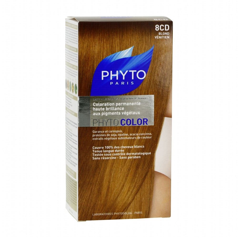 Phyto Make Up 8CD Рыжеватый Блонд ФитоКолор Краска для волос