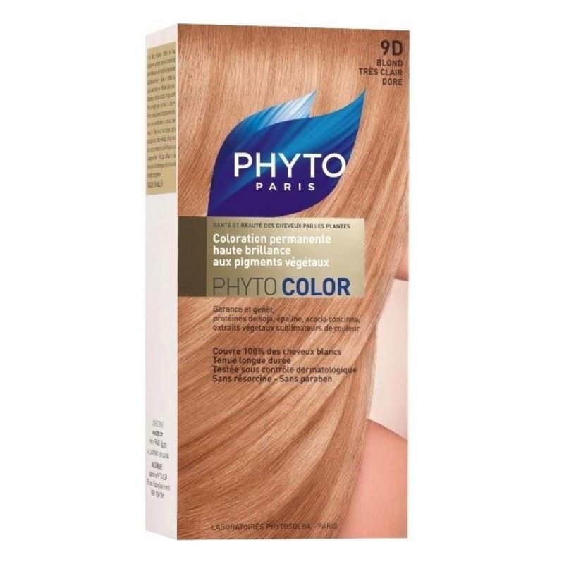 Phyto Make Up 9D Очень Светлый Золотистый Блонд ФитоКолор Краска для волос