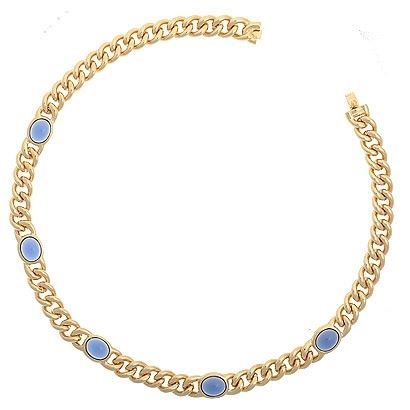 Charmelle Ожерелья Ожерелье NL 0186 Золотое ожерелье с кристаллами Swarovski