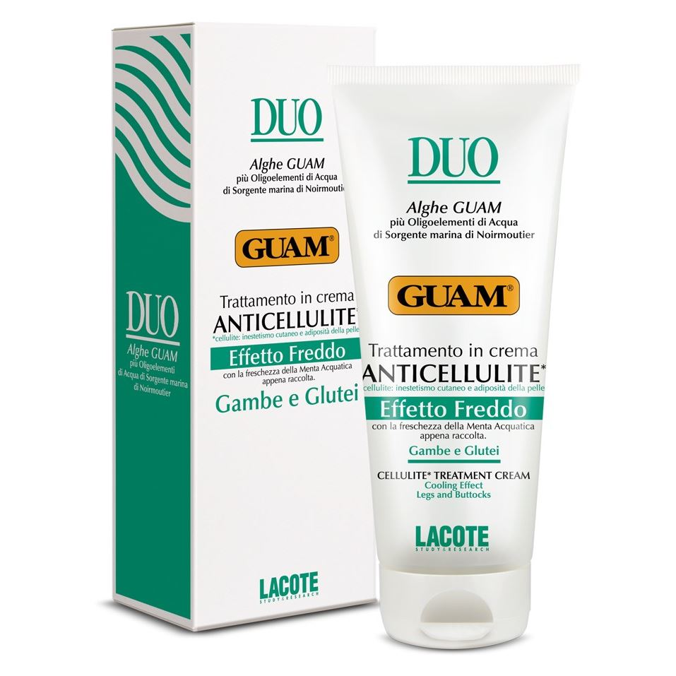 Guam DUO Крем охлаждающий антицеллюлитный Trattamento In Crema Anticellulite Effetto Freddo DUO Крем антицеллюлитный с охлаждающим эффектом