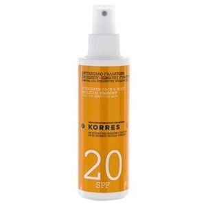 Korres Suncare Yoghurt Sunscreen Face & Body Emulsion SPF 20 Йогурт  Солнцезащитная эмульсия для лица и тела SPF 20