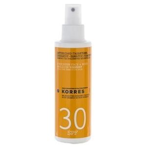 Korres Suncare Yoghurt Sunscreen Face & Body Emulsion SPF 30 Йогурт  Солнцезащитная эмульсия для лица и тела SPF 30