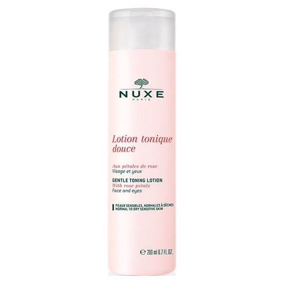 Nuxe Rose Petals Лосьон-Тоник Тонизирующий лосьон-тоник для лица и кожи вокруг глаз с лепестками роз