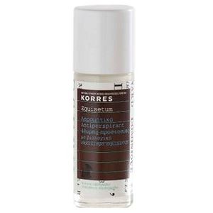 Korres Deodorants Antiperspirant With Fragrance Equisetum Дезодорант–антиперспирант с экстрактом хвоща интенсивная защита для чувствительной кожи 48 часов