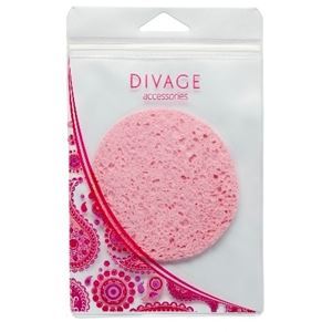 Divage Accessories Косметический спонж розовый Косметический спонж розовый из натуральной целлюлозы