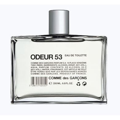 Comme Des Garcons Fragrance Odeur 53 Загадочный и притягательный аромат унисекс