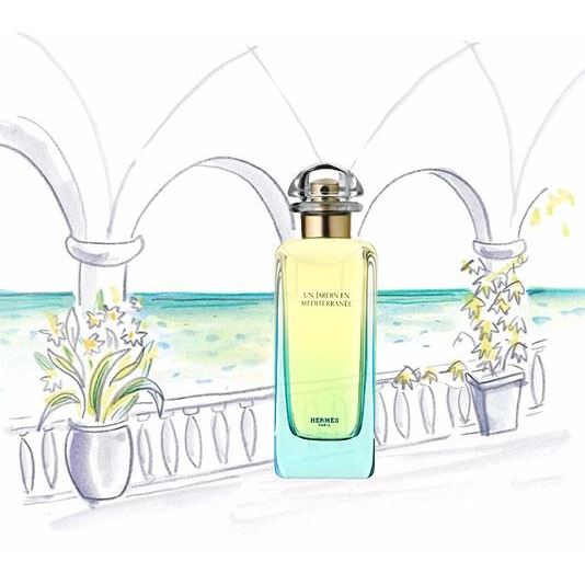 Hermes Fragrance Un Jardin En Mediterranee Наслаждение искрящейся прохладой Средиземноморского сада