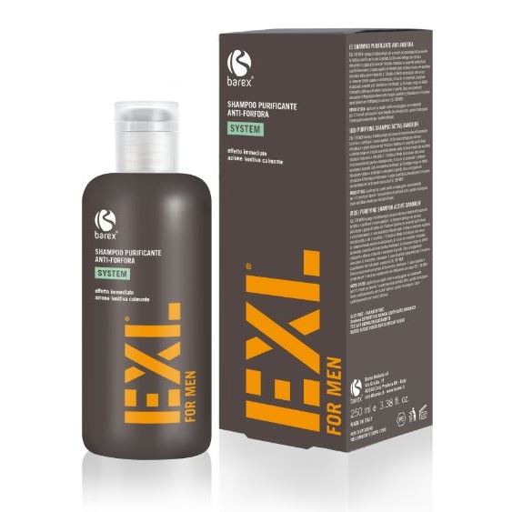Barex Exl For Men Purifying Anti-Dandruff Shampoo Очищающий шампунь против перхоти 