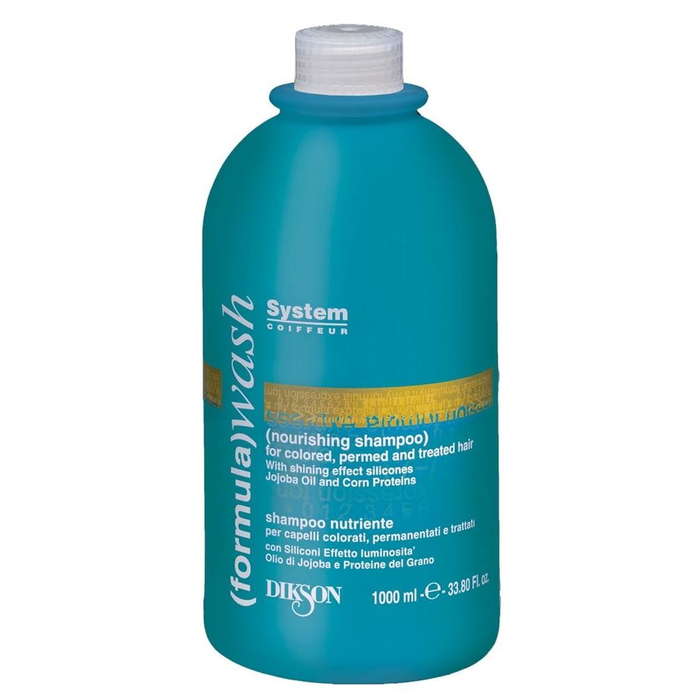 Dikson (formula) WASH Nourishing Shampoo Питательный шампунь для ухода за окрашенными и поврежденными волосами
