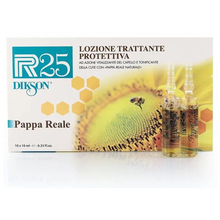 Dikson Special Care P.R.25 Pappa Reale Лосьон для волос и кожи головы. Защитный и тонизирующий эффект пчелиного молочка