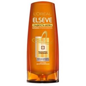 L'Oreal Elseve Гладкость Шелка  Бальзам-ополаскиватель ELSEVE Разглаживающий бальзам-ополаскиватель Гладкость Шелка для сухих непослушных волос
