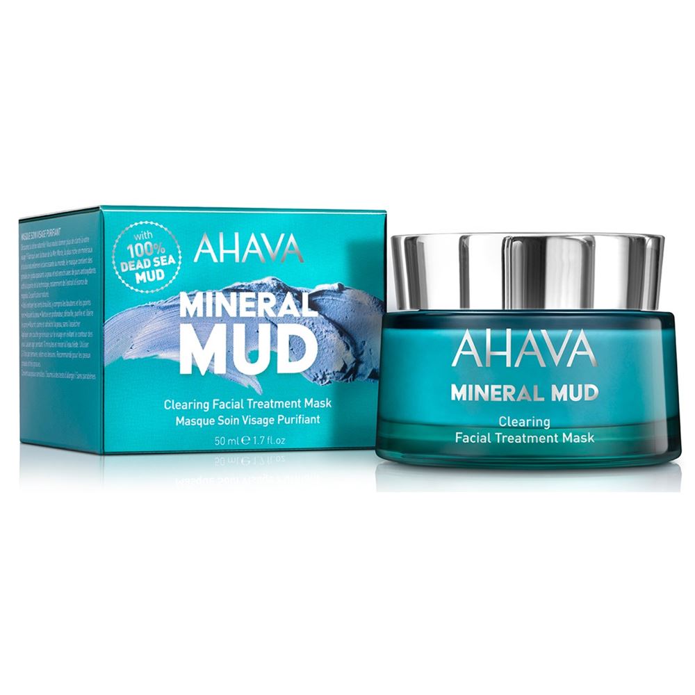 Ahava Mineral Botanic Mineral Mud Mask Очищающая детокс-маска для лица Mineral Mud Clearing Facial Treatment Mask 