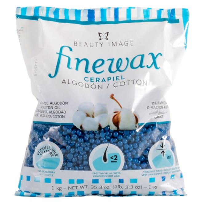 Beauty Image Пленочный воск Воск в гранулах с экстрактом хлопка Finewax Пленочный воск в гранулах с экстрактом хлопка 