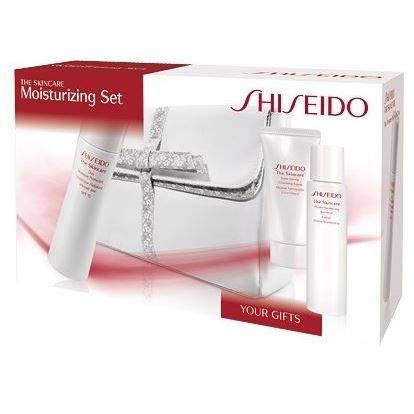 Shiseido The Skincare Gift Set The Skincare Moisturizing Set Подарочный набор косметических средств  в косметичке