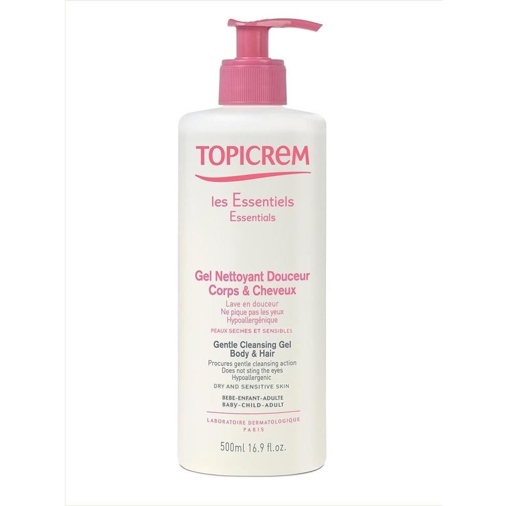 Topicrem Essentials  Gentle Cleansing Gel Body & Hair Топикрем Мягкий очищающий гель для тела и волос