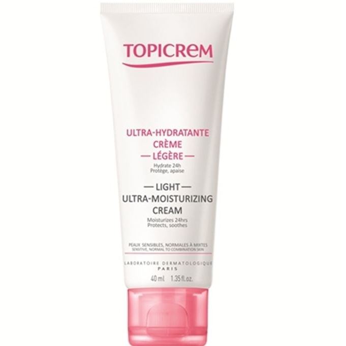 Topicrem Essentials  Light Ultra Moisturizing Face Cream Топикрем  Легкий ультра-увлажняющий крем для лица