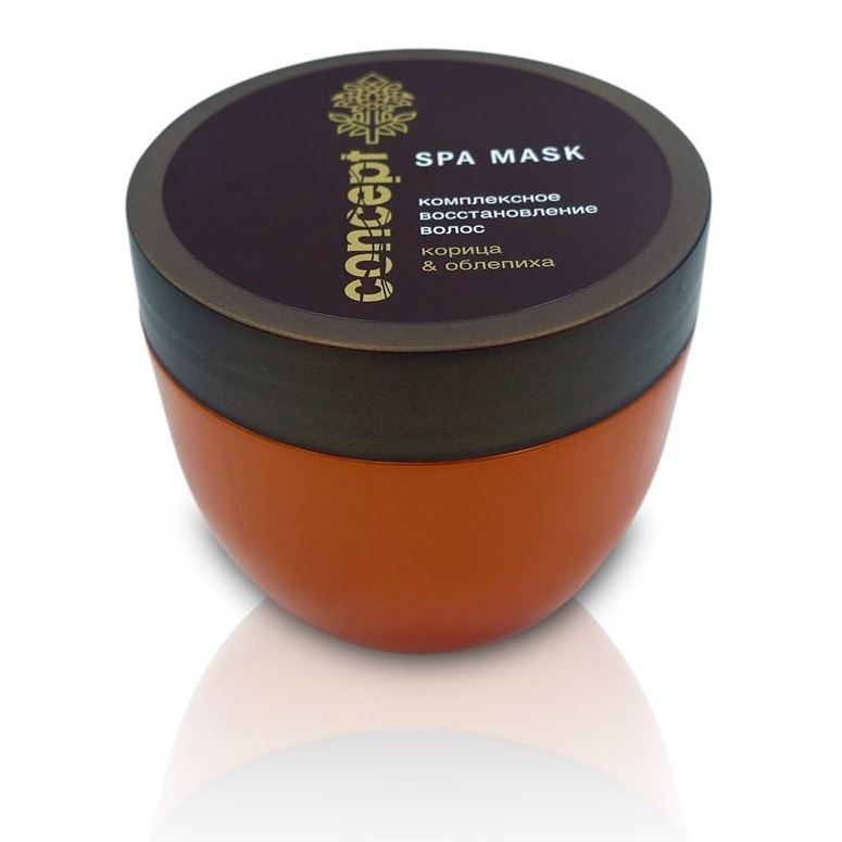 Concept  SPA Mask Buckthorn & Cinnamon Маска для волос комплексное восстановление Облепиха и Корица