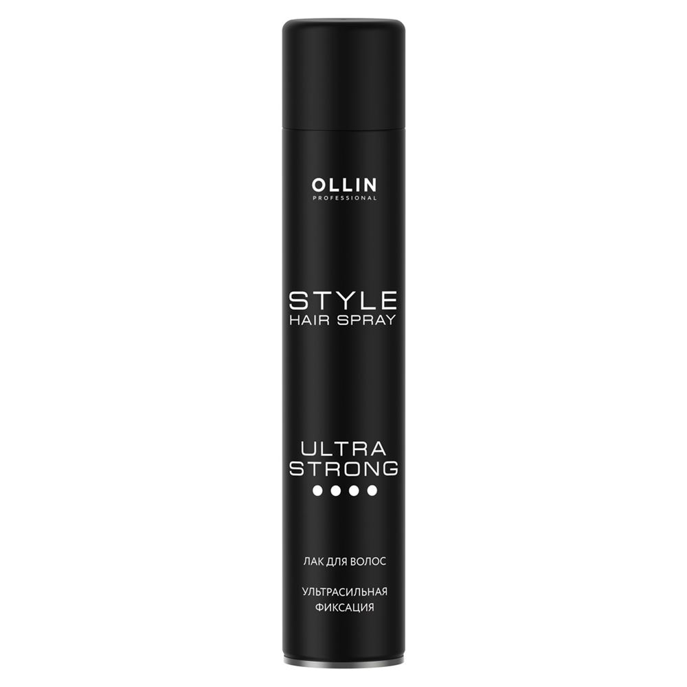 Ollin Professional Styling Ultra Strong Hair Spray Лак для волос ультрасильной фиксации