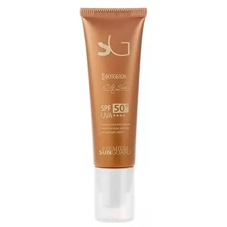 Premium SunGuard Крем фотоблок Оily Skin SPF 50  Крем фотоблок для жирной кожи SPF 50 UVA****