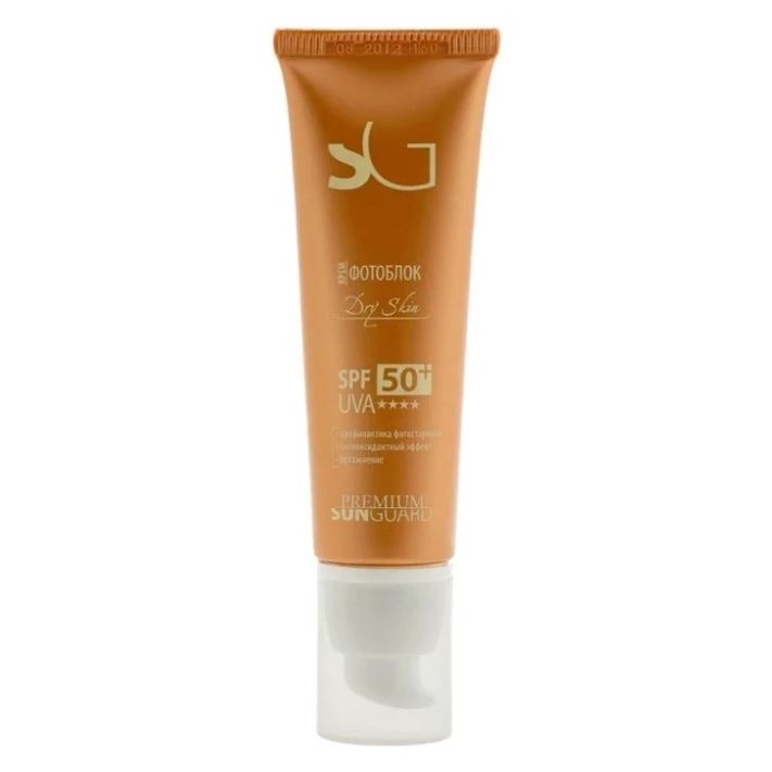 Premium SunGuard Крем фотоблок Dry Skin SPF 50 Крем фотоблок для сухой кожи SPF 50 UVA****