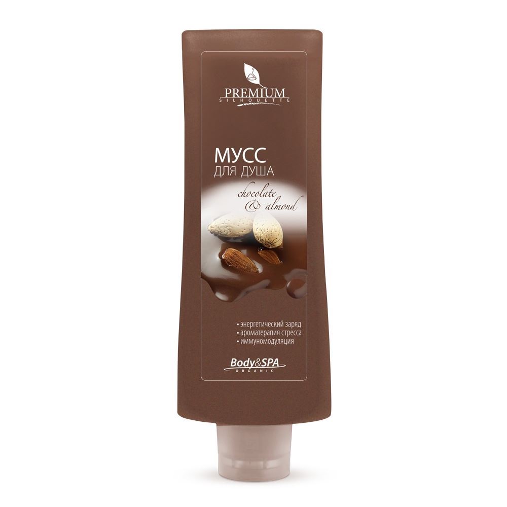 Premium Silhouette Мусс для душа Chocolate & Almond Аромапрограмма Очищение. Мусс для душа Chocolate & Almond